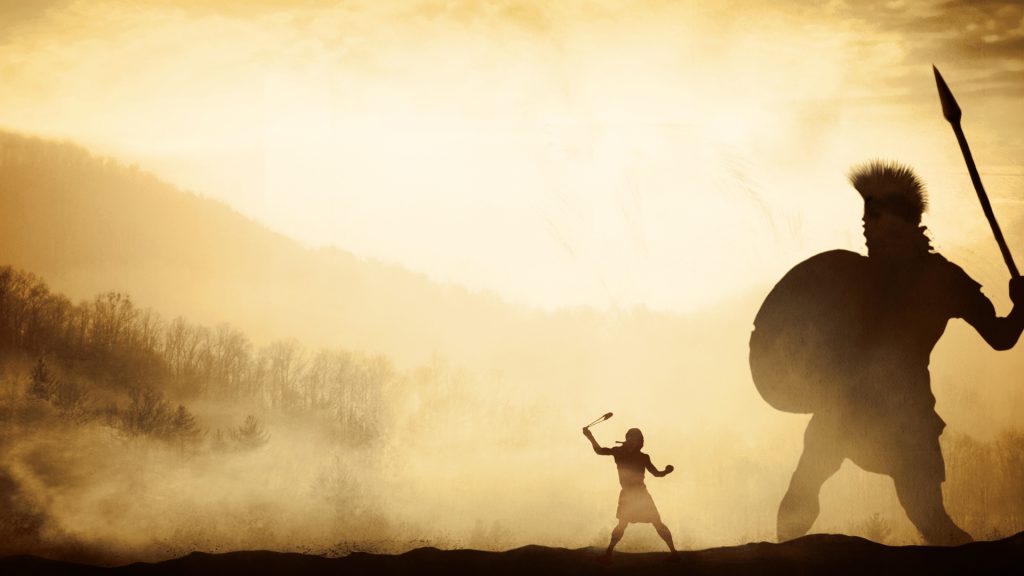 David beat Goliath